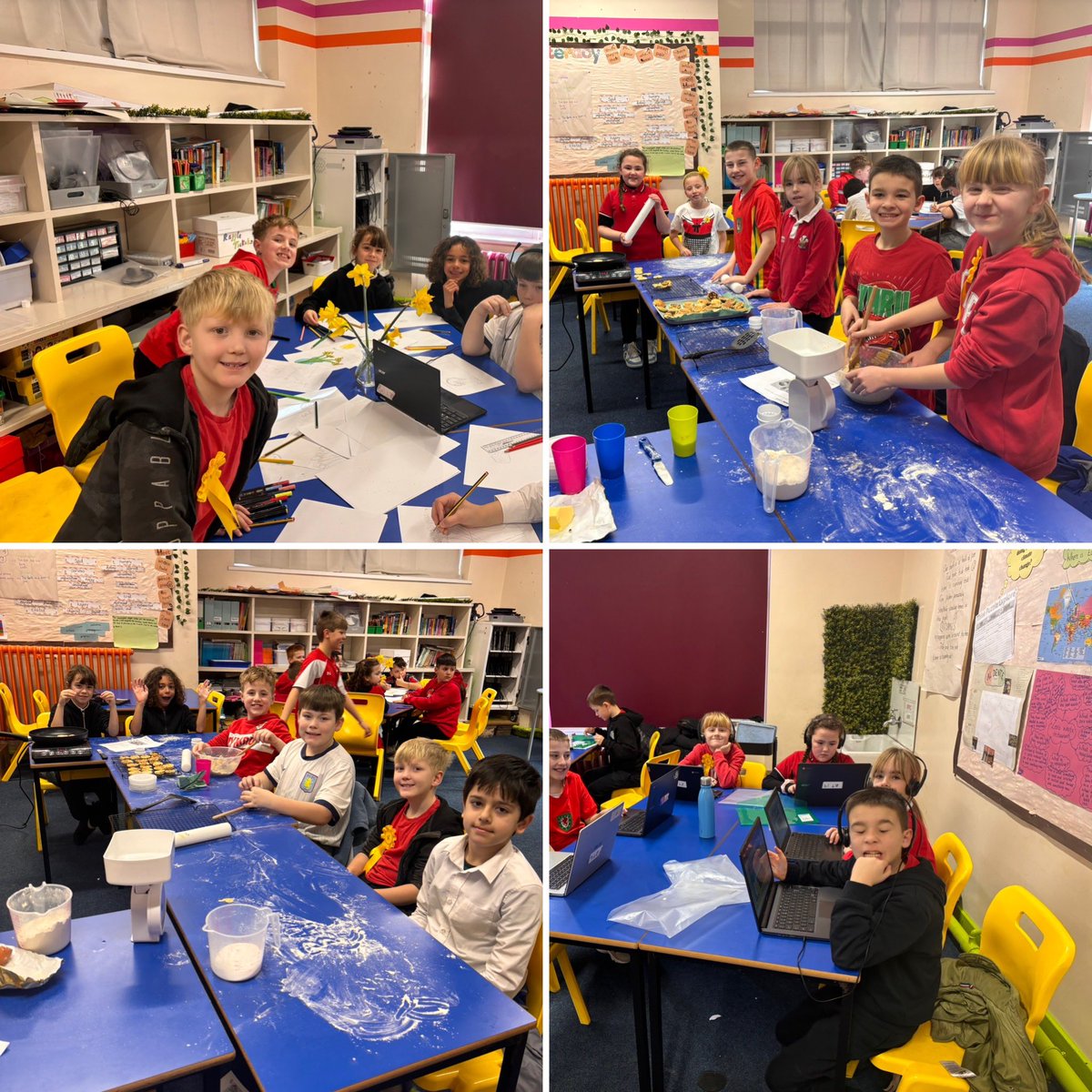 Dosbarth 9 have had a lovely day celebrating St David’s Day!