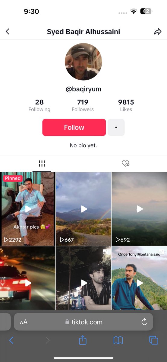 tiktok.com/@baqiryum?lang… you can stalk his tiktok to see what kind of life he's been living even after taking my brother's life away! Ameer baap ki bigri auladon ke liye nai bana tha yeh mulk! #ArrestSyedBaqir #JusticeforSulaimanBabar