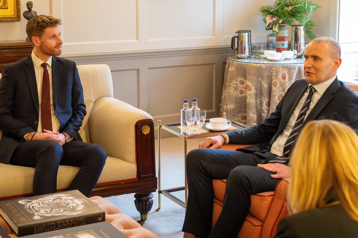 Our Centre Executive Director, Christian Guy, had the honour of meeting The President of Iceland at Kensington Palace earlier this week.