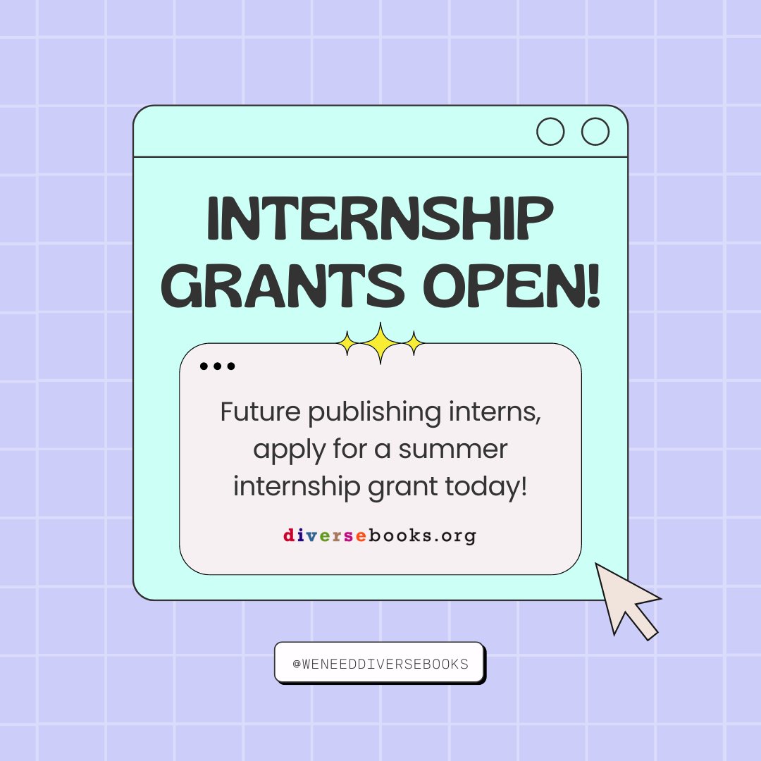 📢 Future publishing interns: The 2024 WNDB Internship Grant application is now OPEN! 🥳

Are you of a diverse background and looking to work in either children's OR adult publishing? We offer $3,000 grants to prospective publishing interns!

💻 bit.ly/igp2024