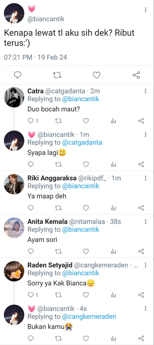 tytanulis's tweet photo. 51. Jadi ribut https://t.co/l4NIBIwm8H