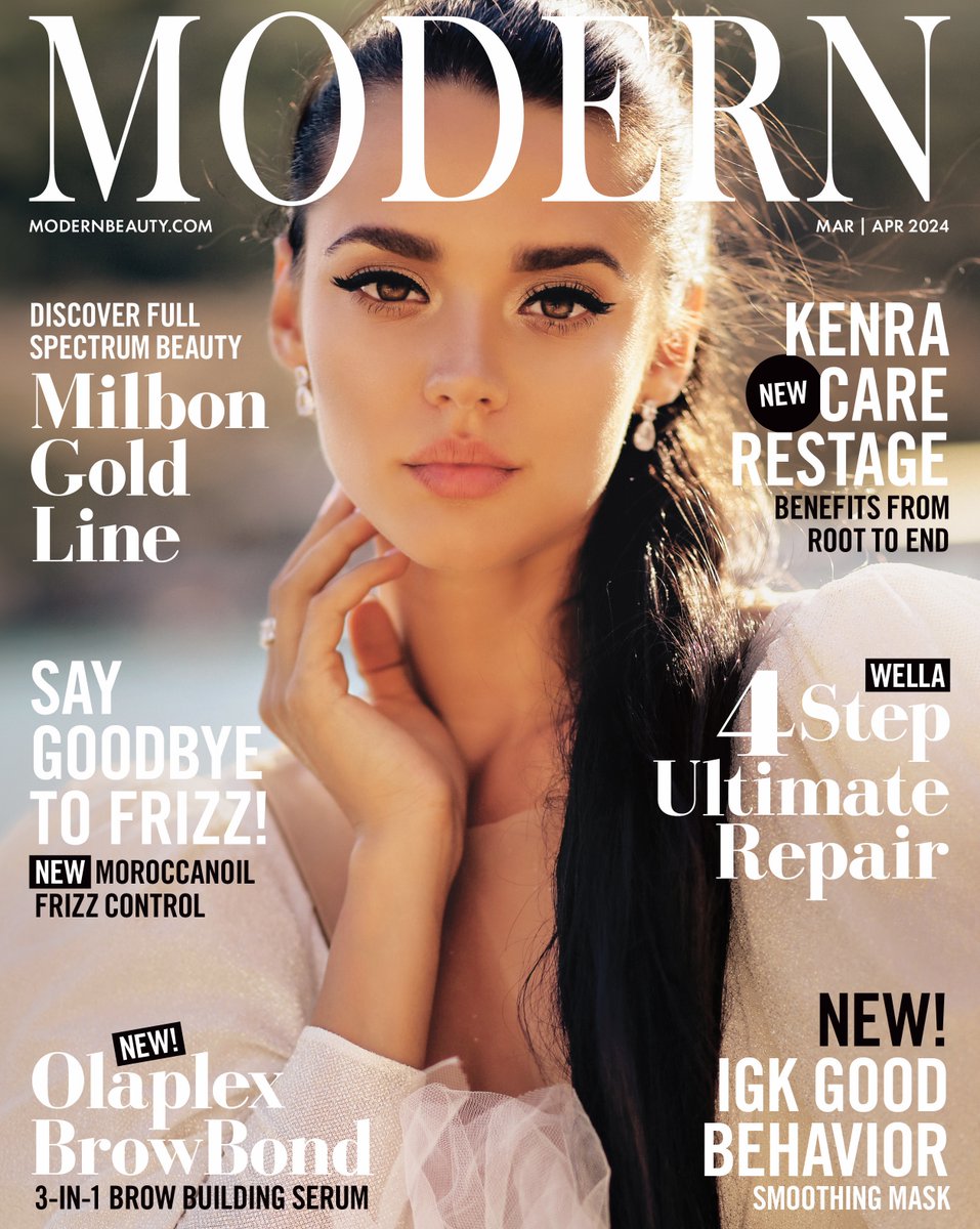 Just arrived 🤍 Check out what's new &amp; on sale in our March/April catalogue. View in-store or online at modernbeauty.com