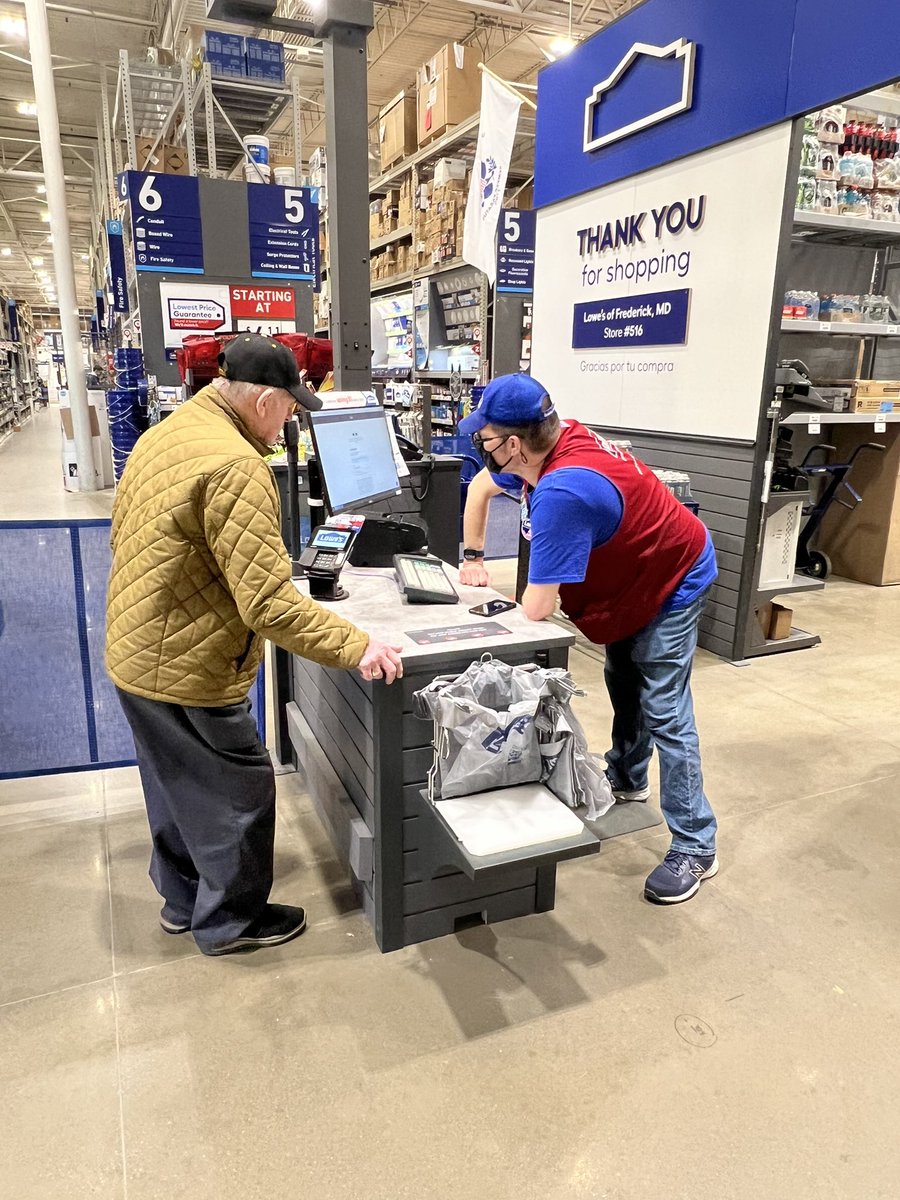 Patiently assisting shoppers, some of whom may not have email, in signing up for rewards cards. Here, Jeff is going above and beyond by facilitating phone assistance from a trusted family member, ensuring every customer has the opportunity to benefit from our programs <a href="/terpsfan08/">Scott Willis</a>