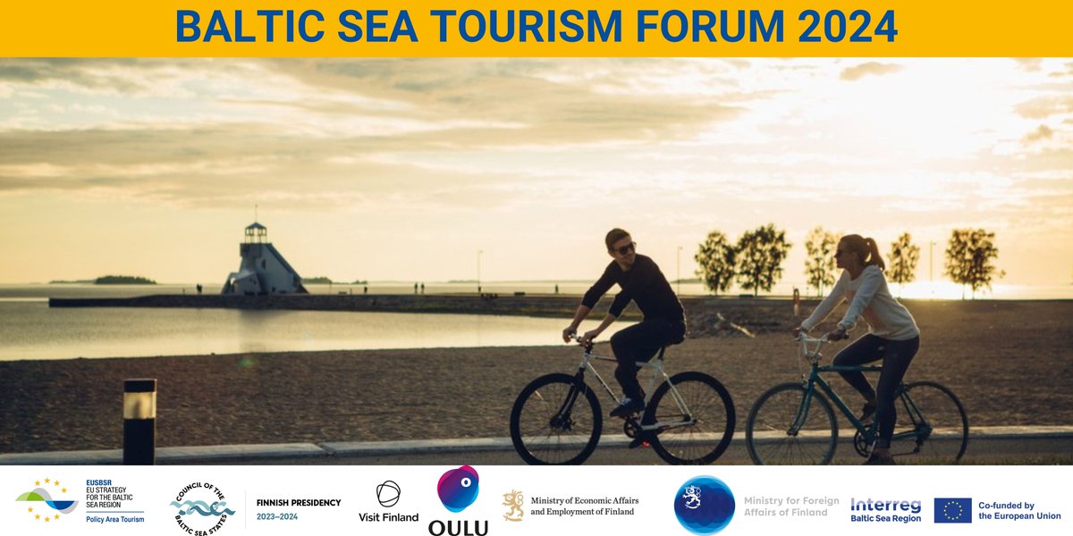 We have published the program, speakers and pre- &amp; post-tours of the #BSTF2024!! 🔥 Save your seat at the most spectacular #tourism forum in the Baltic Sea region in June! ☀️

Check the speakers, pre- and post-tours and register: eusbsr.eu/pa-tourism-act…
<a href="/ppliitto/">Pohjois-Pohjanmaan liitto</a> <a href="/PomorskieEU/">Samorząd Województwa Pomorskiego</a>