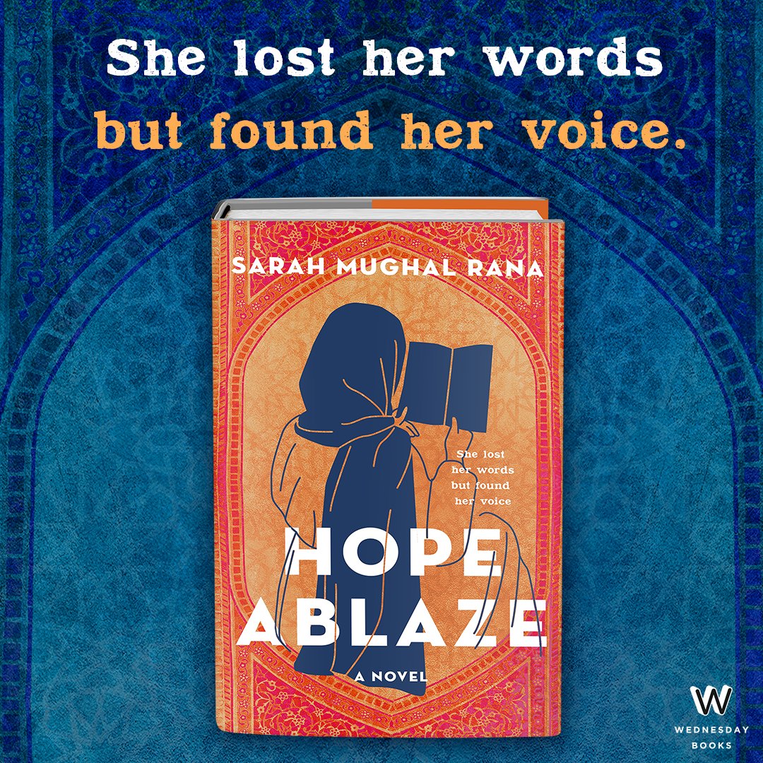 HOPE ABLAZE by @sarahmughal769 is available now! 

Order your copy of this electric debut that combines powerful prose and verse to explore a Muslim teen finding her voice in a post-9/11 America. read.macmillan.com/lp/hope-ablaze/