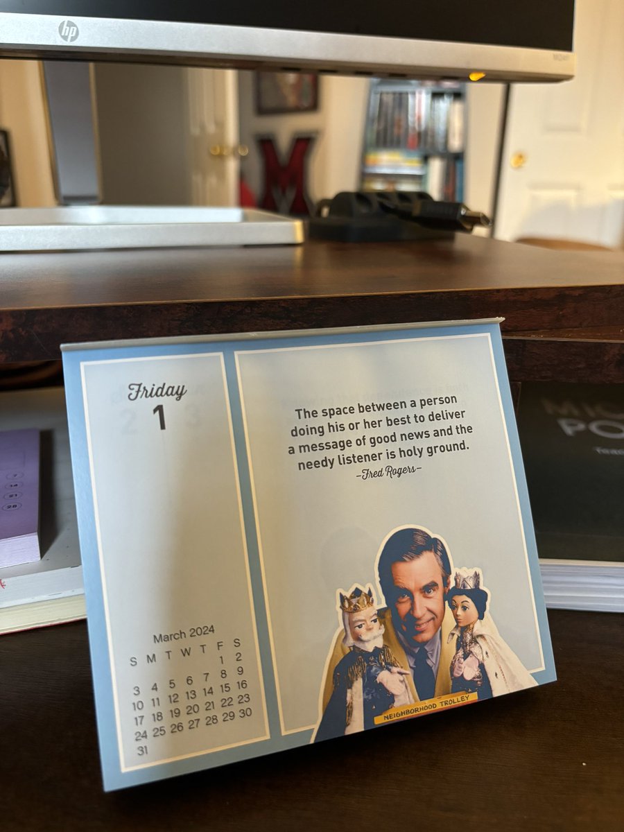 “The space between a person doing his or her best to deliver a message of good news and the needy listener is holy ground.” -Fred Rogers

#misterrogersneighborhood