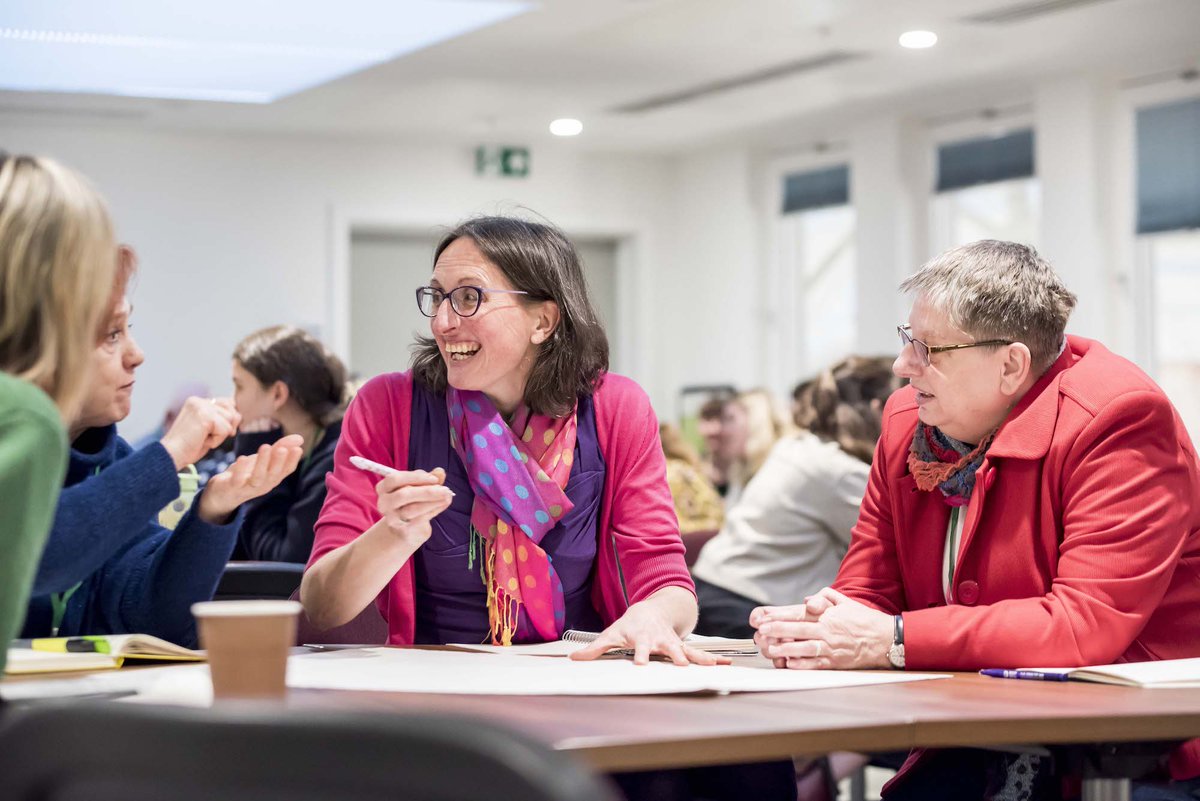 familyarts1's tweet photo. Yesterday, professionals passionate about engaging families with creativity came together for #FAConf24 - Arts for All; No Family Left Behind. 

It was a day of energising talks exploring how we can ensure opportunities for arts and culture are accessible for all families.🟢🟦🔶 https://t.co/wYBeBzpDP0