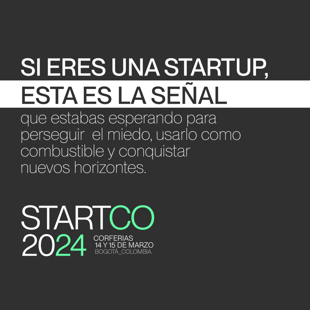 puentesjc's tweet photo. Somos fieles creyentes del futuro y de quienes lo construyen, por eso anunciamos nuestro partnership con #STARTCO2024, el lugar donde se reúne el ecosistema de startups para crear conexiones y generar crecimiento a otro nivel.

Desde @PROCOLOMBIACO y como aliados de este encuentro, estamos comprometidos en impulsar la innovación y el crecimiento empresarial apoyando nuevas ideas y talentos emergentes.

La cita es en Corferias, en Bogotá el 14 y 15 de marzo de 2024. Más información en: https://t.co/00y4njEADW

#STARTCO #InnovaciónEmpresarial, @starter_company