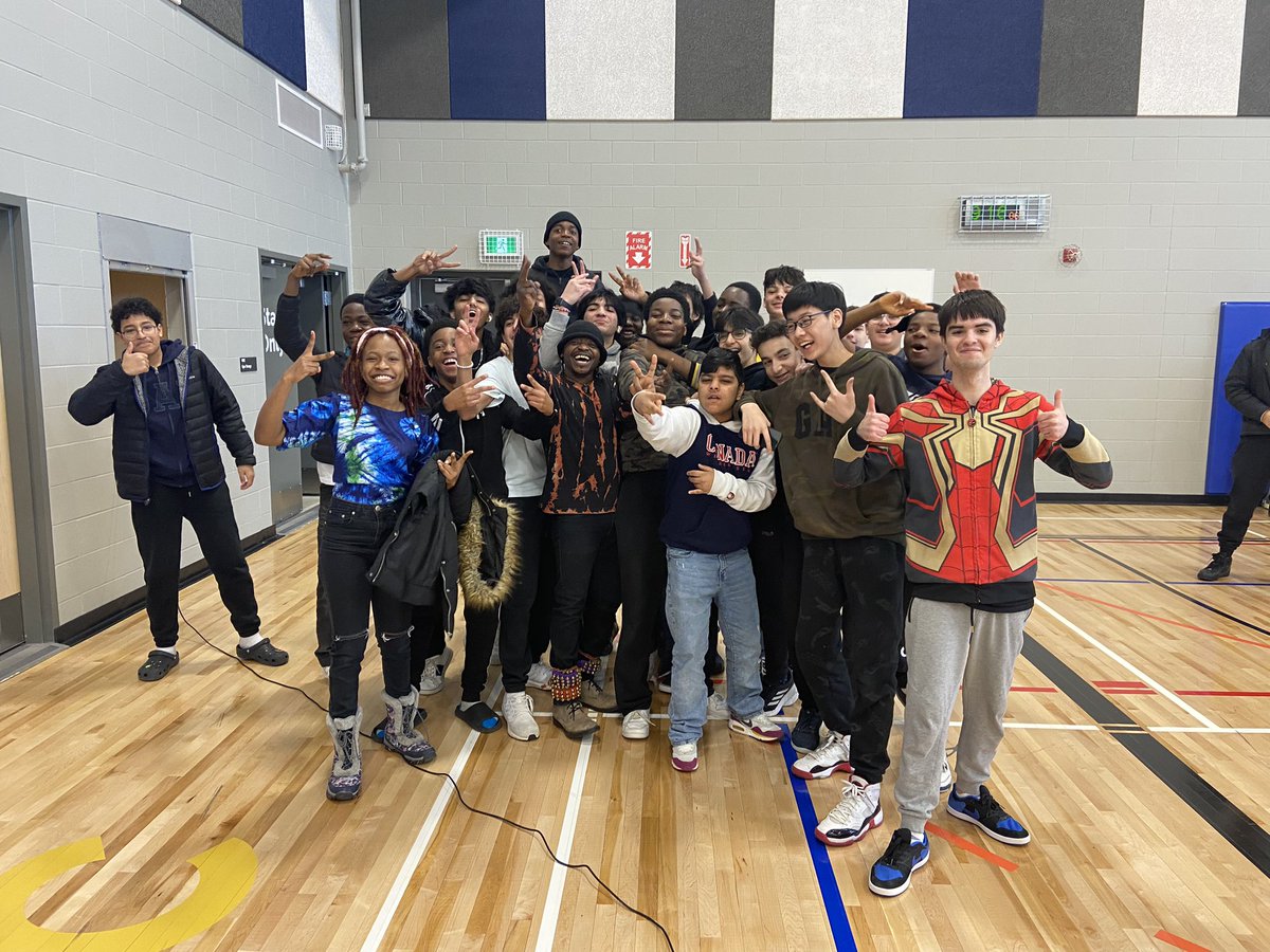 PTCollegiateWpg's tweet photo. #ptcblackhistorymonth #ptccommunity #ptcbelonging thank you to Coffie Man for teaching us about our strengths through music during ATT today! Thank you to the CMA group for all your work on recognizing Black History month. https://t.co/avcVAE6B8H