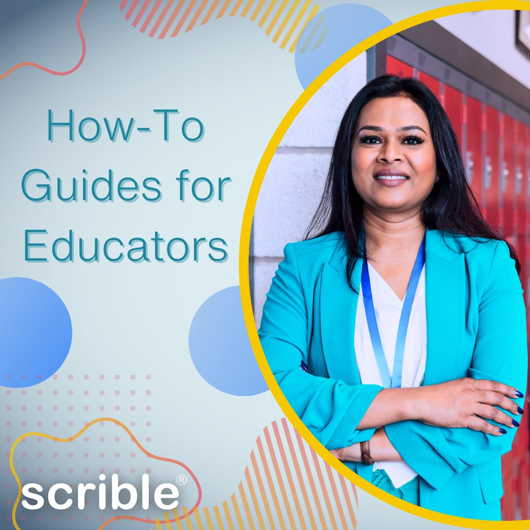 Boost your teaching with the power of Scrible! Explore our essential guides for educators and unlock new ways to engage your students.
bit.ly/ScribleEducato…
#EducationalTechnology #Scrible #DigitalLearning