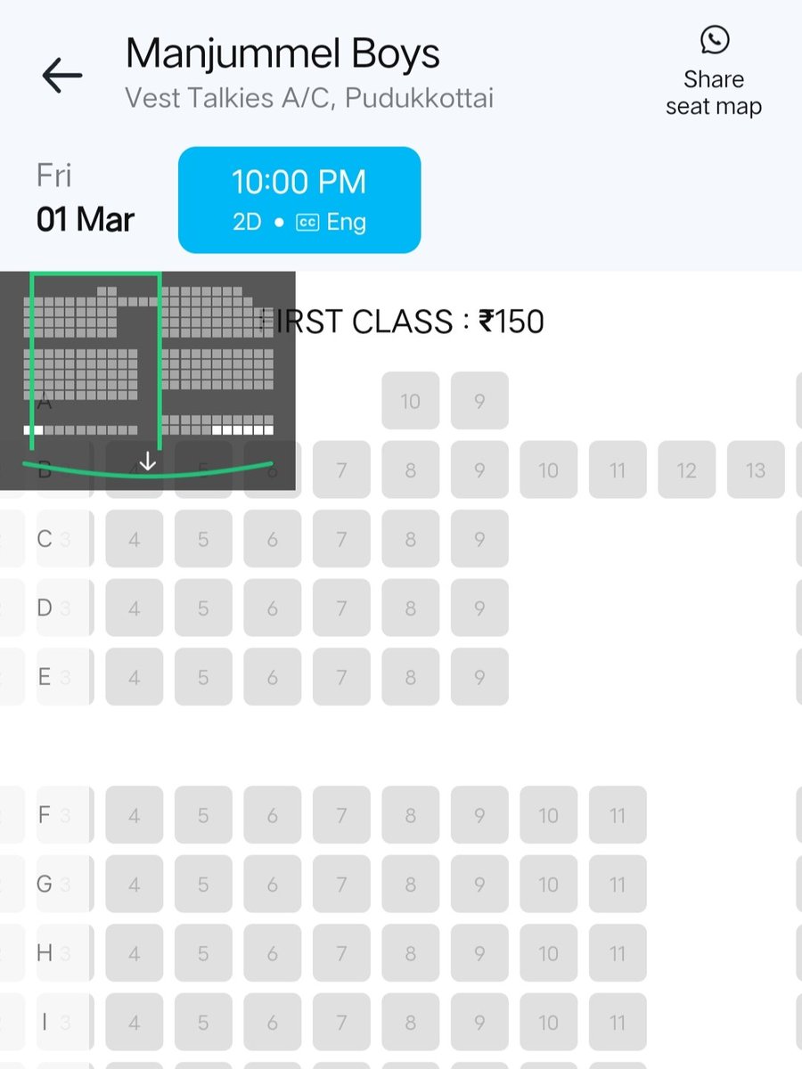 #ManjummelBoys Evening Show Almost Full and Night Show Complete Housefull at Vest Talkies Pudukkottai 💥 💥 💥 Unbelievable 😲😱🥵