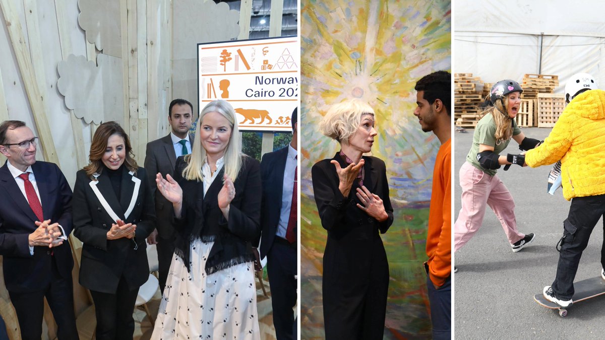 Norway was this year's Guest of Honour at the <a href="/cairobookfair/">معرض القاهرة للكتاب | الهيئة المصرية للكتاب</a>  
Offering the close to 5 mill visitors 
two weeks filled with #NorwegianLit and #SamiLit 
from 20 authors, translators and professionals 

norla.info/Norway-in-Cairo

<a href="/NorwayMFA/">Norway MFA</a> <a href="/barnebokinst/">Norsk barnebokinstitutt</a> <a href="/NorwayinEgypt/">Norway in Egypt and Libya</a> <a href="/munchmuseet/">MUNCH</a>