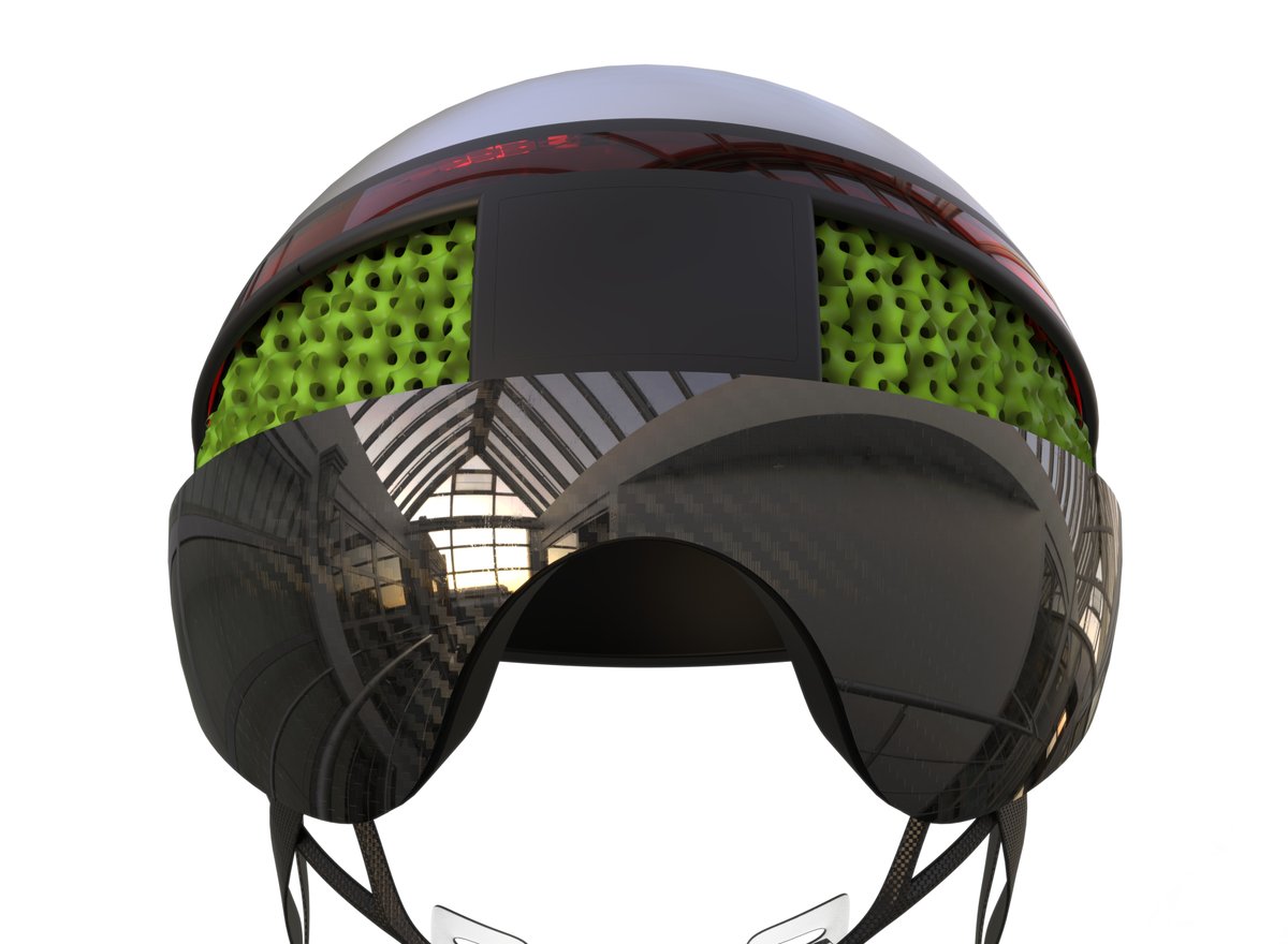 ALIHEL 👽 

A cutting-edge bicycle #helmet, a fusion of style, safety, and #innovation.📷

kontroldesign.it/works/alihel

#industrialdesign #computationaldesign #latticestructures #3Dprinting