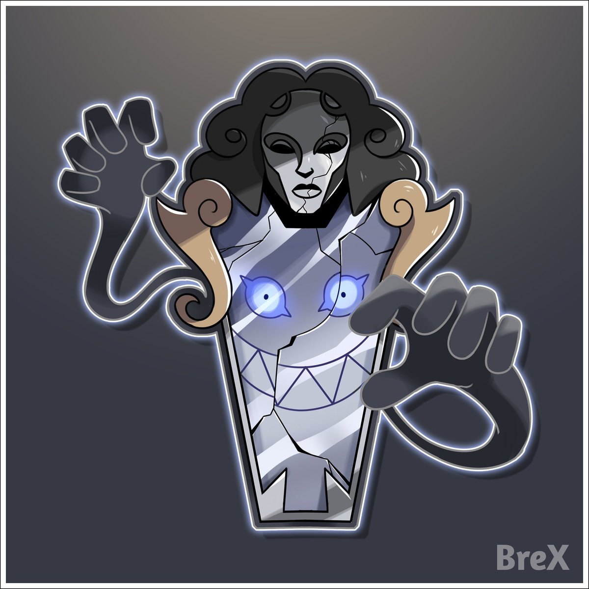 Brex_Art's tweet image. BABY HELP ME I BROKE HIS LITTLE MIRROR AND IT EVOLVED

#Pokemon