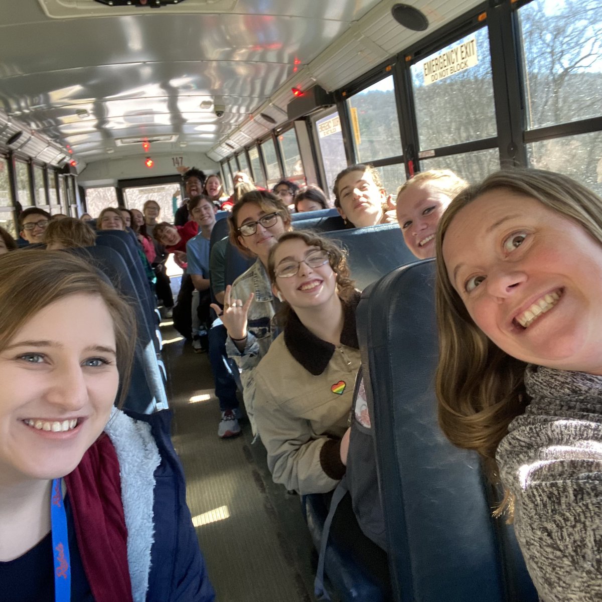 Off with 28 of CRCS’s finest musicians to All County 2! #mycrcs <a href="/BandCrcs/">CRCS Band</a>