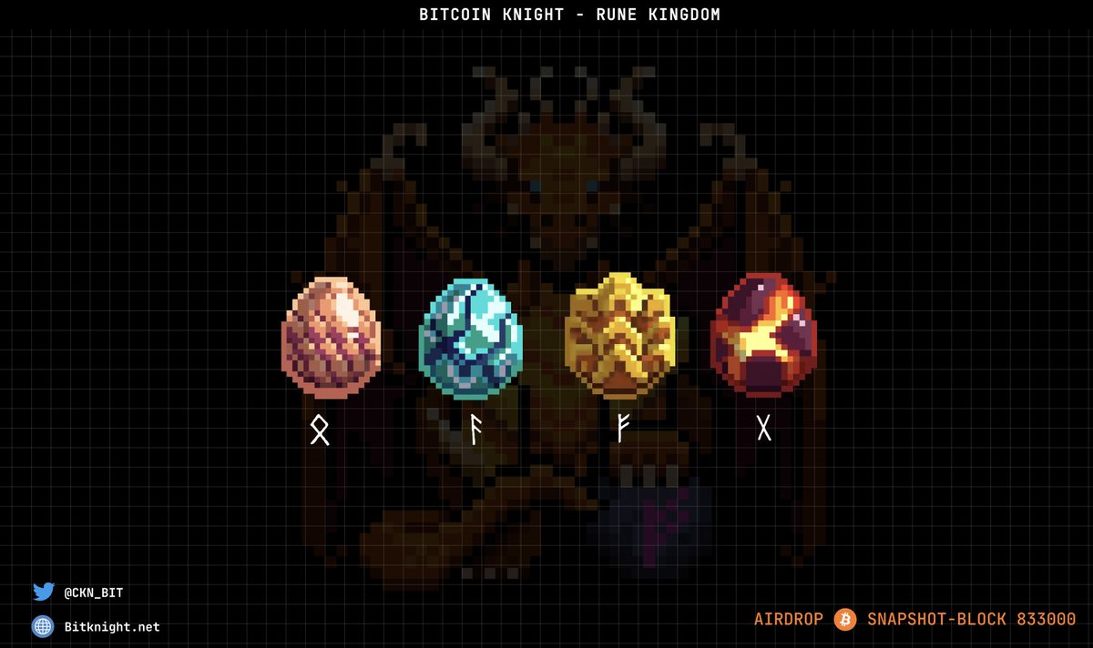 Bitcoin Knight - Rune Kingdom tweet media