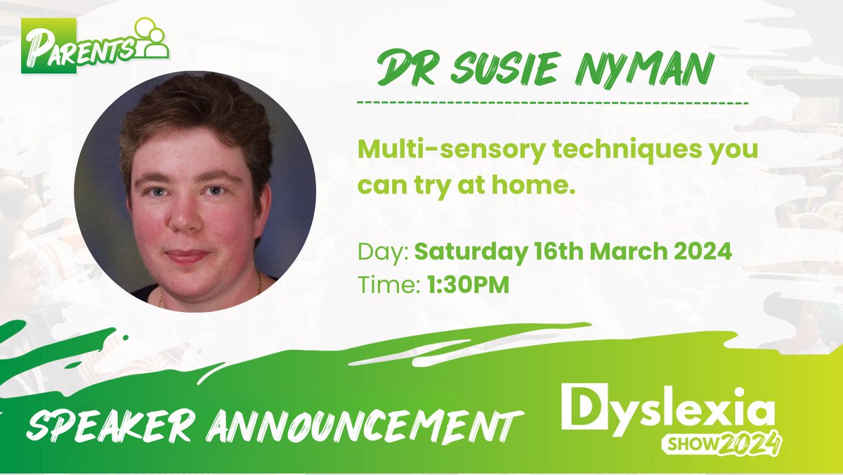 Only 2 weeks to go to the Dyslexia Show. See you there! 🆓Free to register dys.show/reg 📍NEC Birmingham 📆15th and 16th March 2024 @ArranDyslexia @HallsPurple @mylespilling @JuliaClouter @DekkoComics @OakaBooks @SENBooks @texthelp @OrCam @drhelenross @ArkellDyslexia