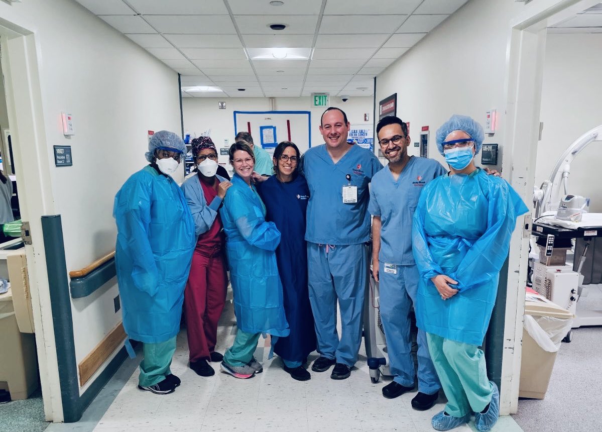 Kicking off #ColorectalCancerAwarenessMonth @StonyBrookGI @StonyBrookMed 💙#DressinBlueDay