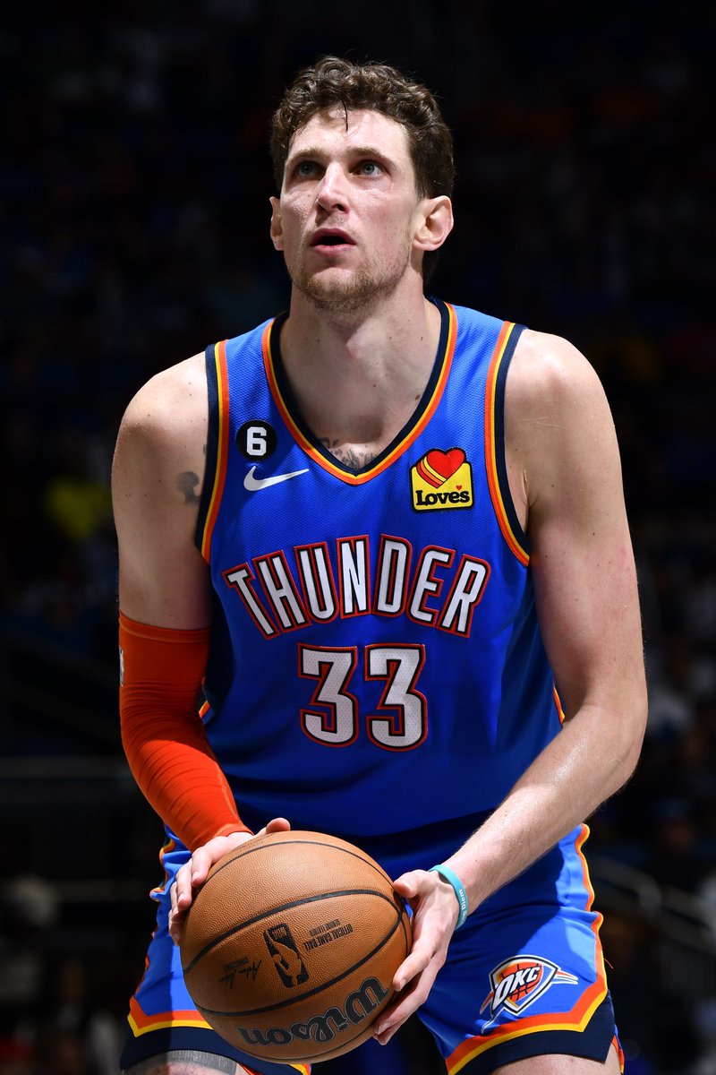 ESPN Sources: After clearing waivers, center Mike Muscala plans to sign with the Oklahoma City Thunder for the rest of the season. Muscala — who agreed to a buyout with Detroit — spent 2019-2023 with OKC and returns to bring depth for a postseason run.