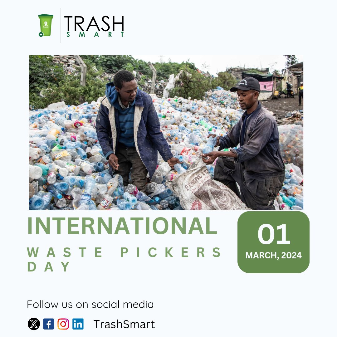 _TrashSmart's tweet photo. Today, we celebrate waste pickers, unseen heroes keeping our world clean! Join us & be a #wastehero
#InternationalWastePickersDay #TrashSmart #WasteManagementForAll #UTVNews https://t.co/pe4SpAN9JW