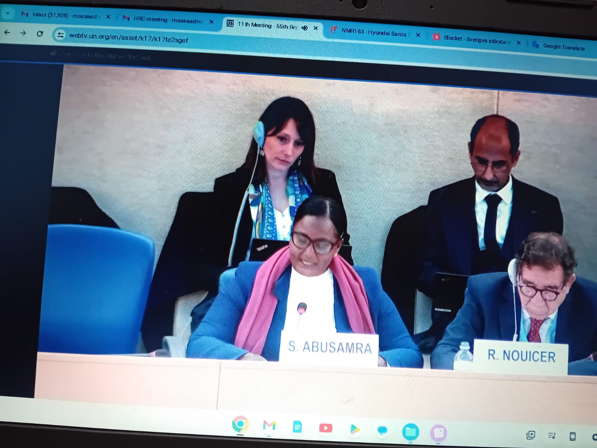 Enhanced interactive dialogue on oral update on the human rights situation in SudanOral statement on the human rights situation in the Republic of Sudan The statement is presented by the African Center for Justice and Peace Studies represents Sudanese civil society organizations