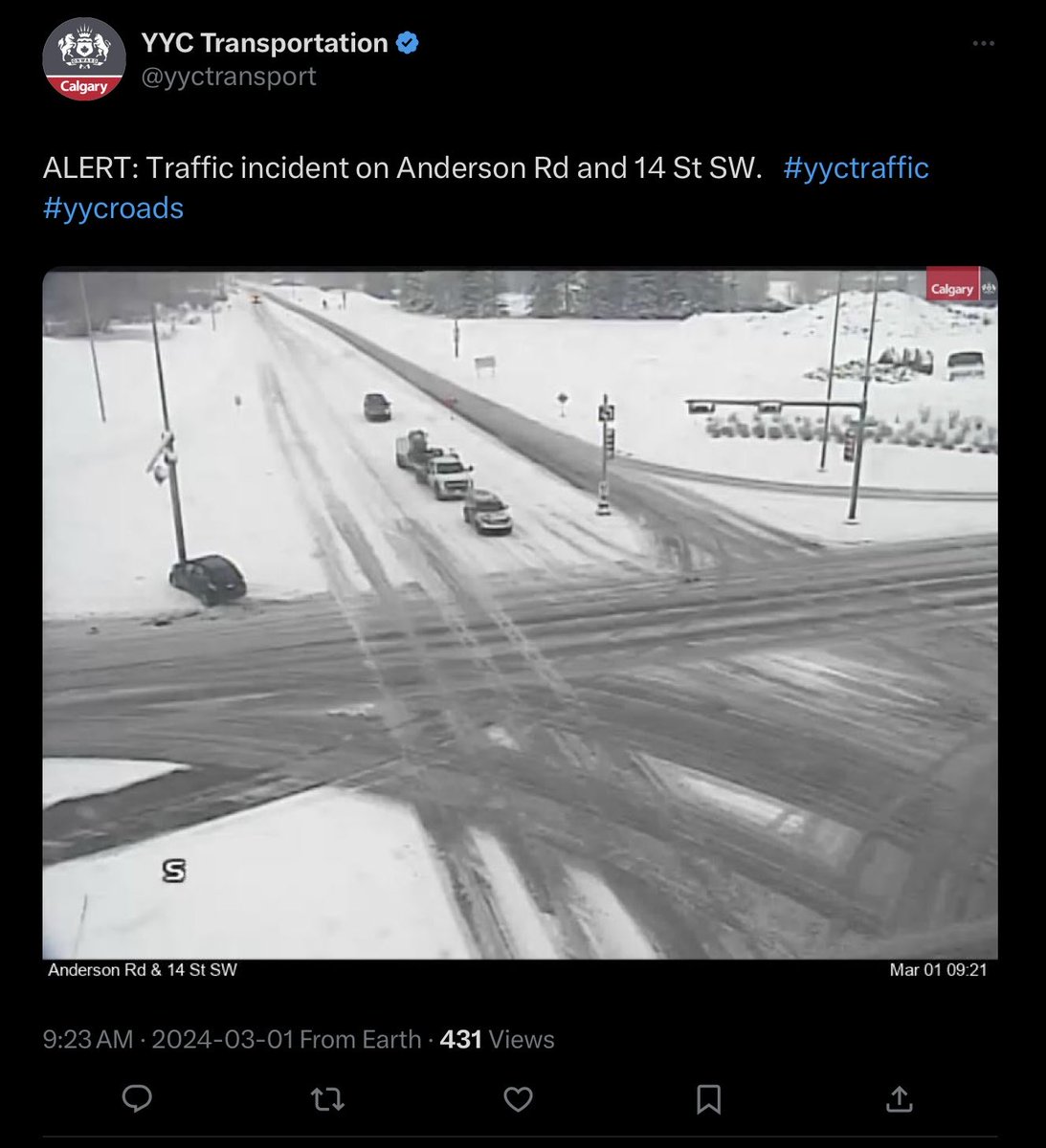 Why does this city keep doubling down on something it’s clearly not good at. Like, fine, we’re going to drive everywhere, all the time. Shouldn’t we at least try to be good at it? Driver training (including how to handle slick surfaces), mandatory snow tires….