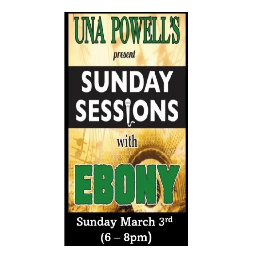Back in the heated beergarden - EBONY, this Sunday, 3rd March from 6pm.
#sundaysessions #chilloutsunday #tipples&tunes