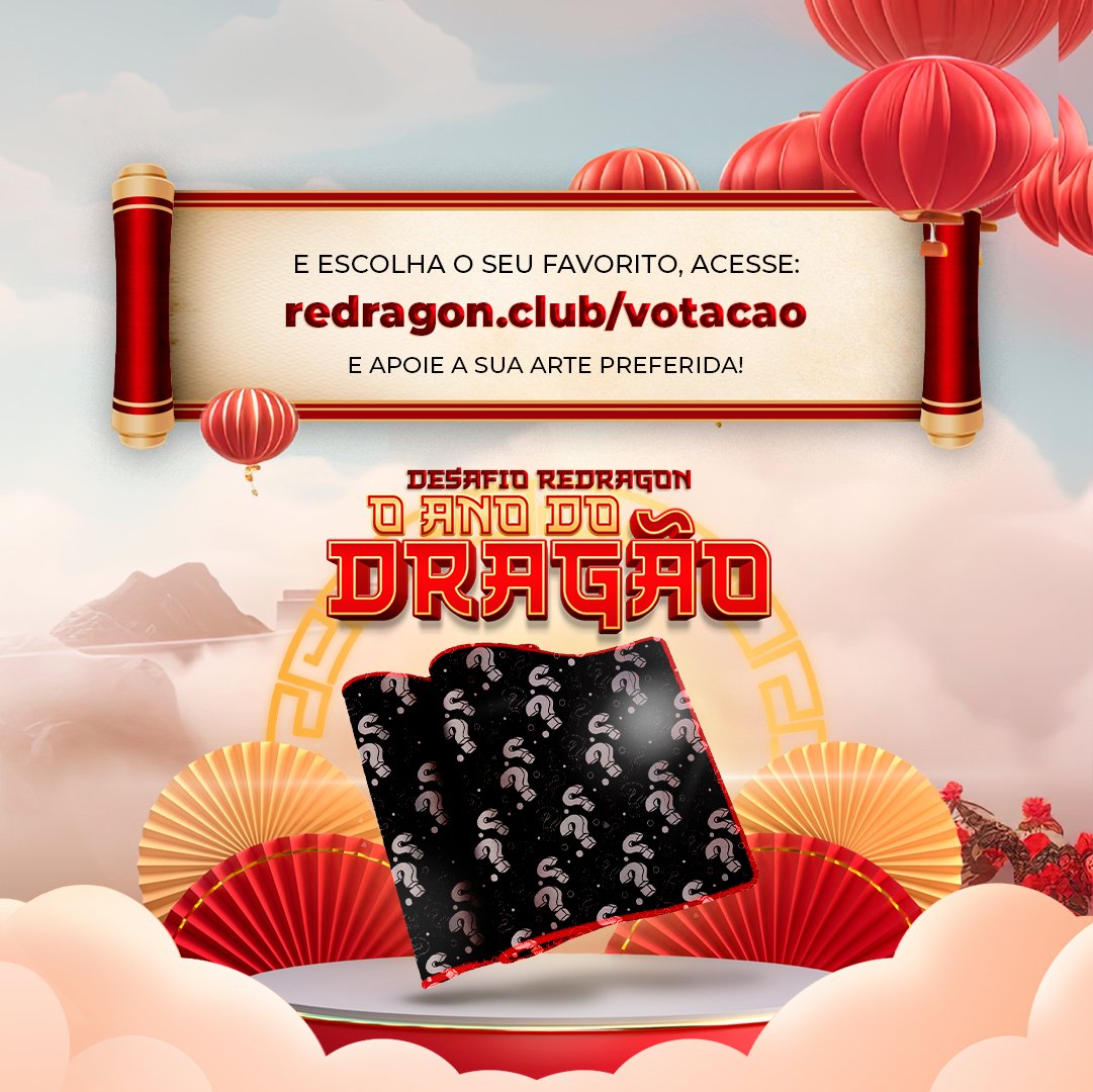 RedragonBR's tweet photo. CHEGOU A HORA DE VOTAR NO SEU ARTISTA FAVORITO! 🎨🖼🐲
Já estão abertas as votações do nosso Desafio Redragon - Ano do Dragão e, em nosso site, foram disponibilizados na galeria todas as artes da galera que ta participando para você escolher sua favorita.
Acesse https://t.co/boV1uslc0D e corre para votar!
#desafioredragon #redragon #anododragão
