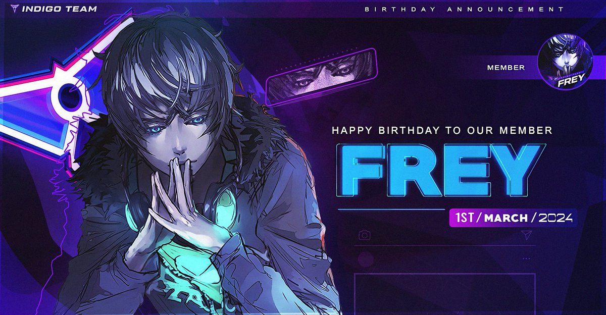 Happy Birthday to our member frey! 🥳🎂 Wishing you the very best from all of us 🎉🎁