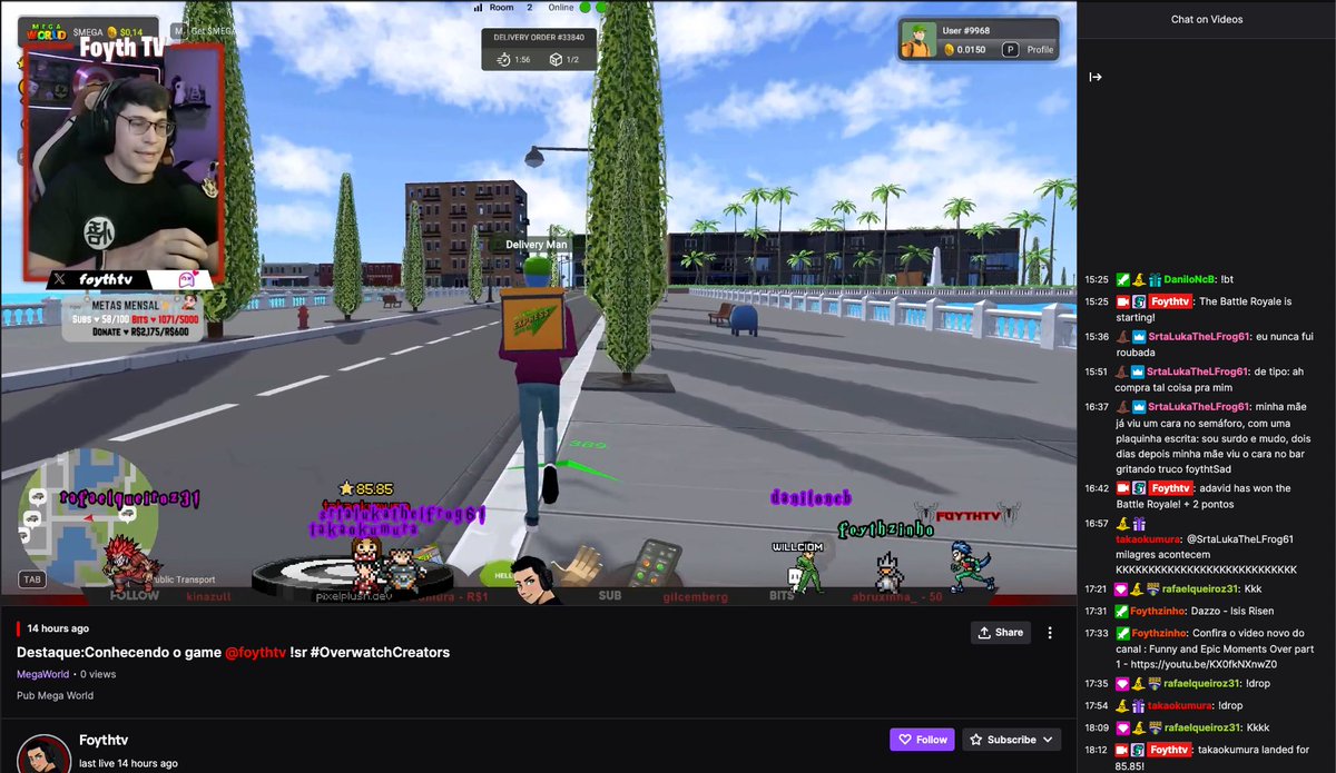 MegaCryptoPolis's tweet image. MegaWorld playing all around the World

twitch.tv/videos/2077791…