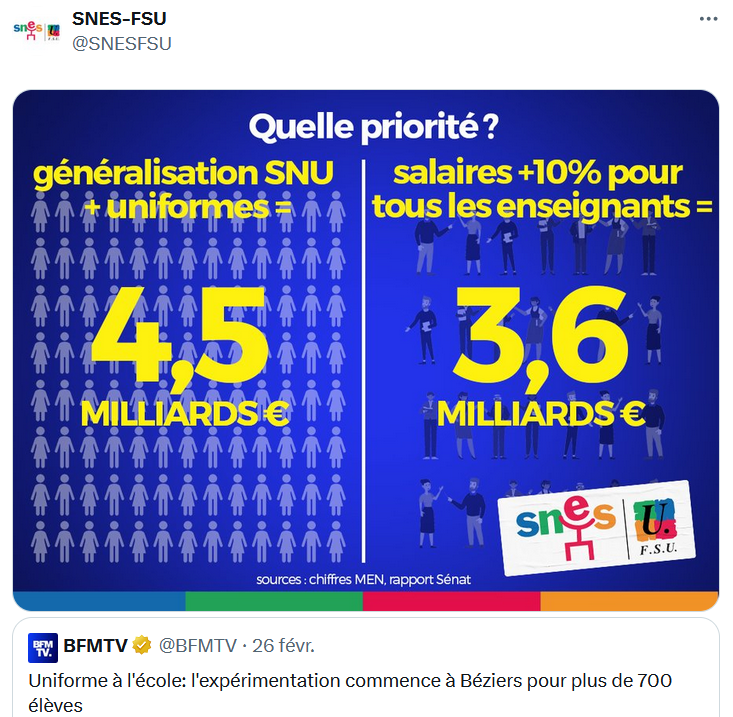 SNESFSU's tweet photo. Les 4 actus à retenir cette semaine : https://t.co/ZcXkIPUyGQ