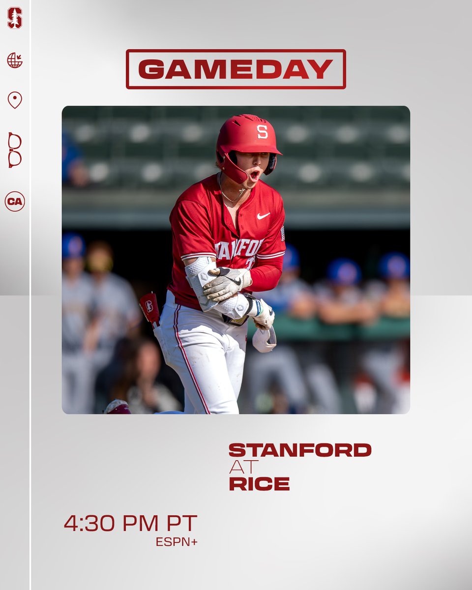 Game 1⃣ in The Lone Star State 🤠

📺 » <a href="/ESPNPlus/">ESPN+</a>
💻 » tinyurl.com/2deoxlhf
📈 » tinyurl.com/22sxk4jv
📻 » stanford.io/2qLgovG (<a href="/KZSUSportsRadio/">KZSU Sports</a>)

#GoStanford