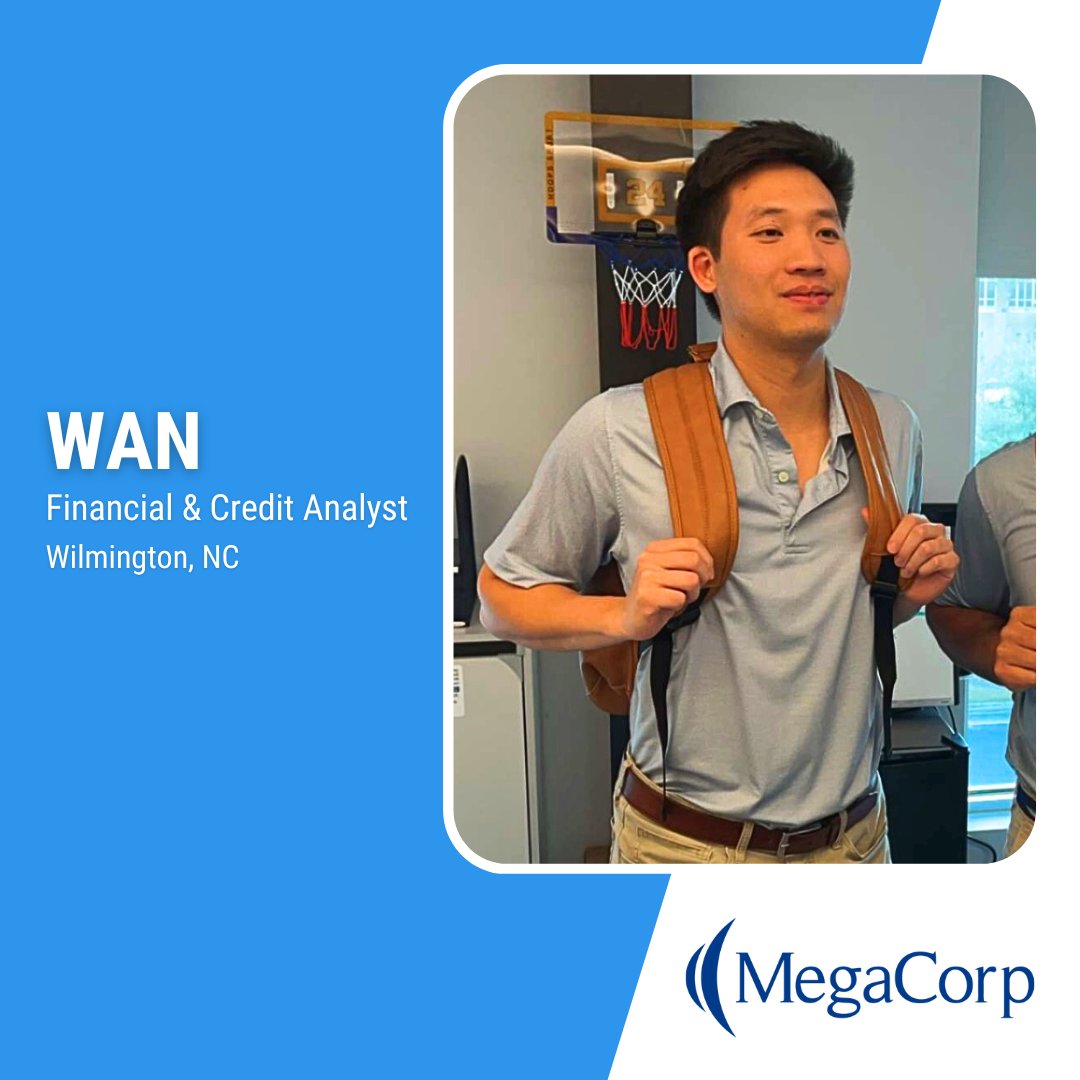 The Employee Feature Friday for this month is Wan who is a Financial and Credit Analyst in our Wilmington office. #MegaCorp #MegaCorpLogistics #Mega #Logistics #3pl #lovewhereyouwork #employeefeature #employeeappreciation #TrustThatWeWillDeliver #TeamMega #WilmingtonNC