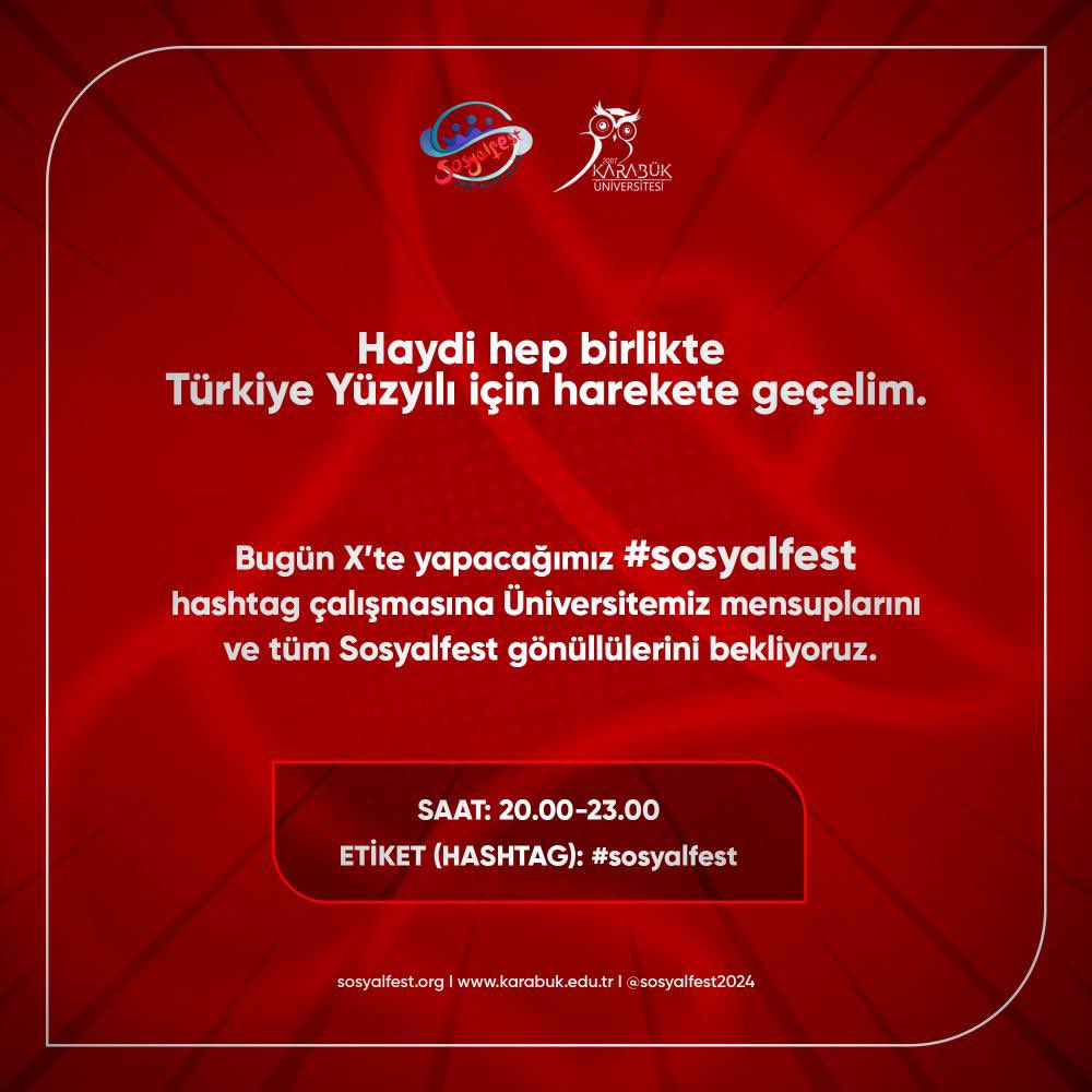 kbusfl's tweet image. #sosyalfest #kbu #kbusfl