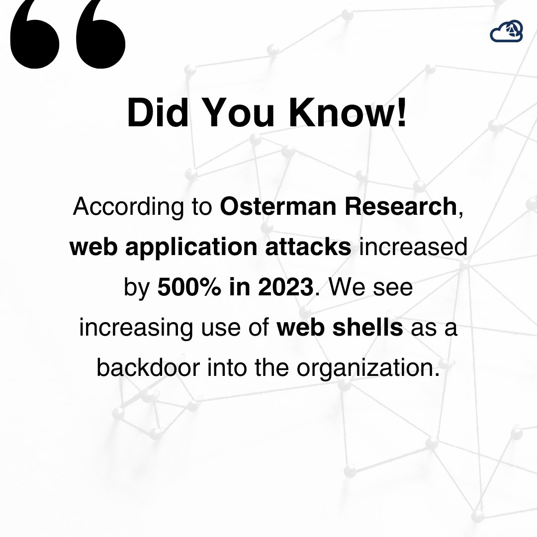 arista_security's tweet image. There are more attacks in 2024 than ever before, and #applicationsecurity is at risk more than ever. In the past year, there was a 500% increase in #webapplicationattacks.
#cyberawareness #cyberknowledge