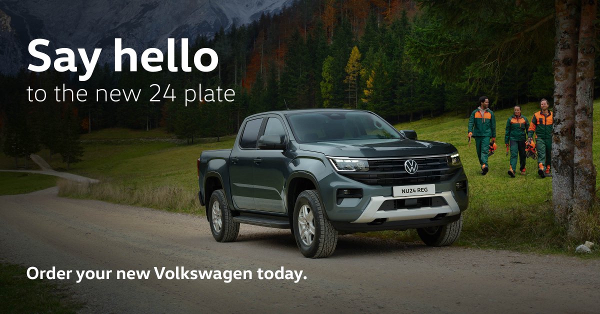 Happy 1st of March and New Registration Day.
 
Thinking of ordering your new 24 plate? Explore our full collection of new Volkswagen models today at: rptn.co/ABS_YAAh3Jp 
 
#Volkswagen #Group1Volkswagen #newvanday #Group1VanCentre #newreg #24reg #newvolkswagen