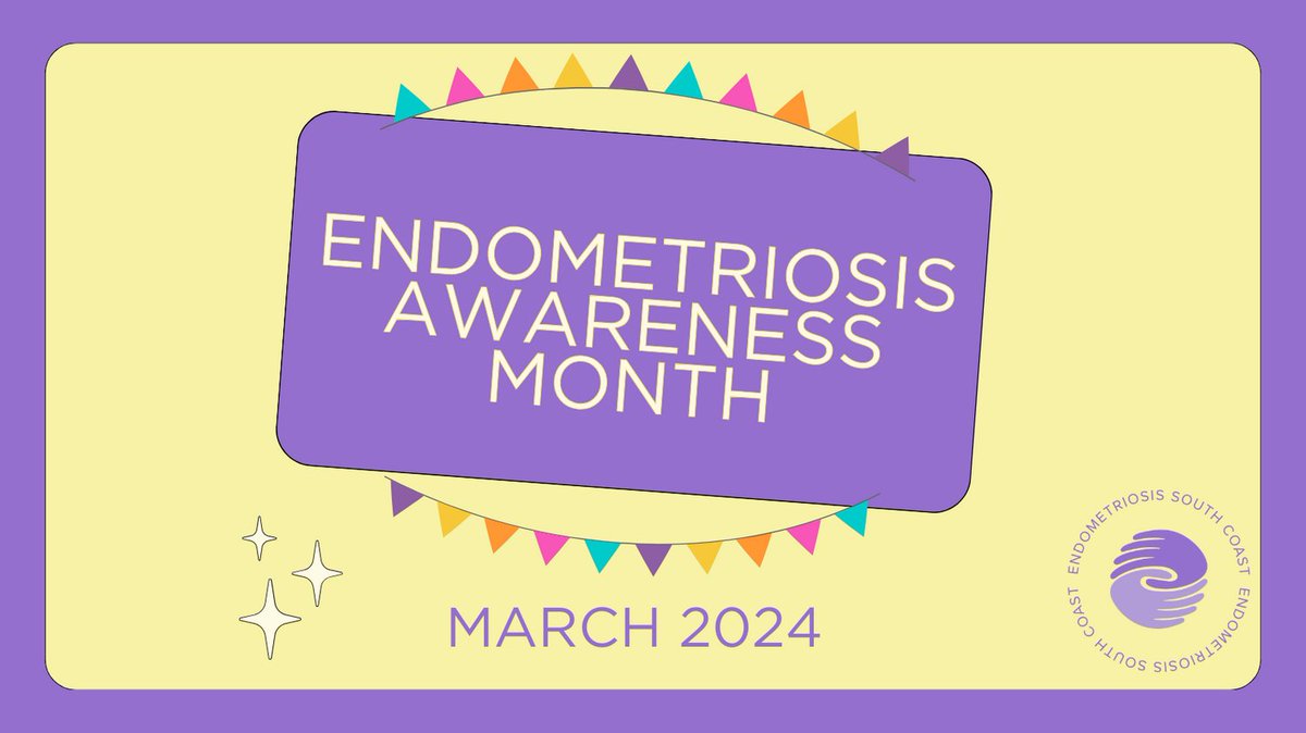 March is Endometriosis Awareness Month! 💛 We've got a busy month ahead of us and are excited to share lots of it with you over the next few weeks. Help us spread awareness of endo - share, like, comment, and get involved! #Endo #Adeno #ThisIsNotTheENDOfUs #ADENOughOfThis