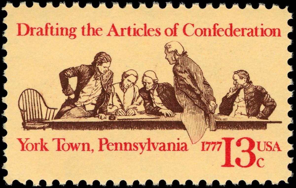 OTD: On March 1st, 1781, the Continental Congress adopts the Articles of Confederation after Maryland ratifies it. The Articles of Confederation was the first Constitution of the United States. This form of government failed. As a result, our current constitution was created.