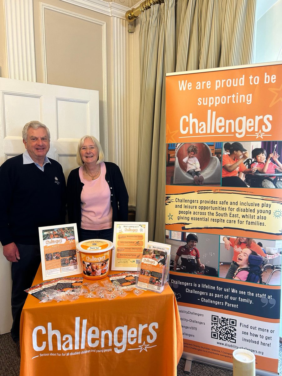 Challengers (@d_challengers) on Twitter photo A BIG thank you to Peter and Meriel from the Effingham Golf Club (<a href="/EffinghamGolf/">Effingham Golf Club</a>) for hosting a coffee morning in aid of Challengers! The event raised over £450 and we couldn't be more thankful 🧡⭐ A BIG thank you to Peter and Meriel from the Effingham Golf Club (<a href="/EffinghamGolf/">Effingham Golf Club</a>) for hosting a coffee morning in aid of Challengers! The event raised over £450 and we couldn't be more thankful 🧡⭐
