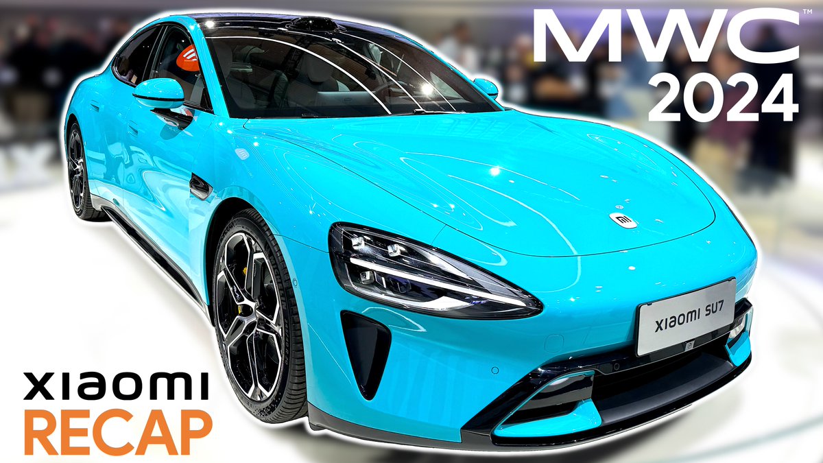 TechNickBrazer's tweet image. #MWC24 was EPIC with @Xiaomi this year 🔥 & I just dropped my Recap Video which I worked on with @Tech_Mishka so check it out 👉 youtu.be/hGOlY964tso?si…
#Xiaomi #XiaomiMWC24 #MWC2024 #Xiaomi14 #Xiaomi14Ultra #XiaomiSU7 #XiaomiCyberDog2 #XiaomiHyperOS #HumanCarHome