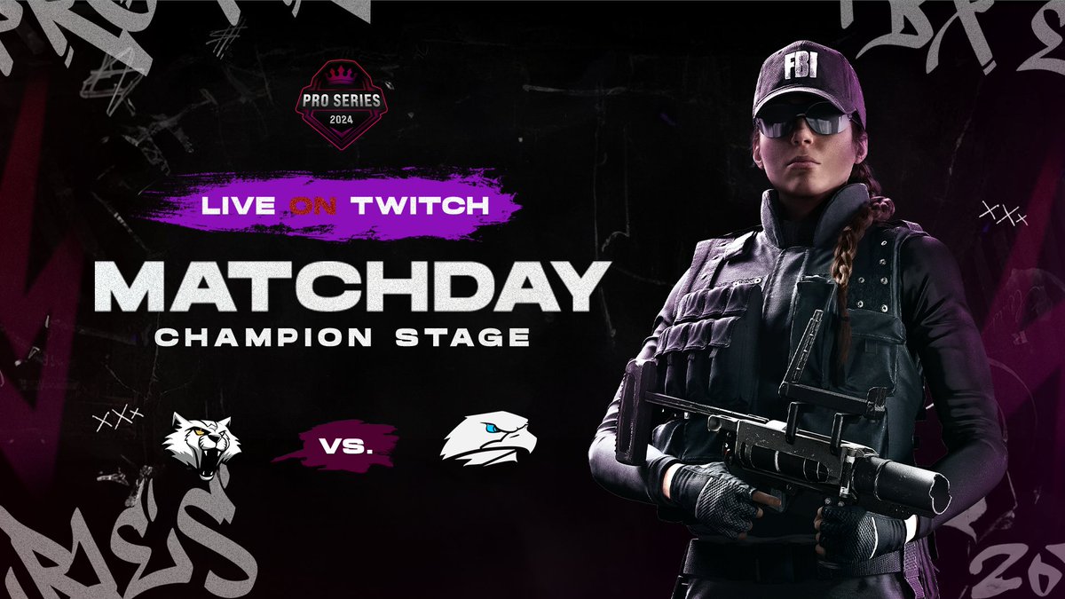 ITS MATCHDAY💪 

First match of the day 👑

<a href="/Wygers/">Wygers</a> 🆚 <a href="/davinci_esports/">DAViNCi ESPORTS 🦅</a> 

🎥 twitch.tv/pbx_proseries 
🕒 18:15 CET 
🎙️<a href="/FaunaJonas/">faunaR6S</a> &amp; <a href="/TheKamikazePlay/">Kamikaze</a>