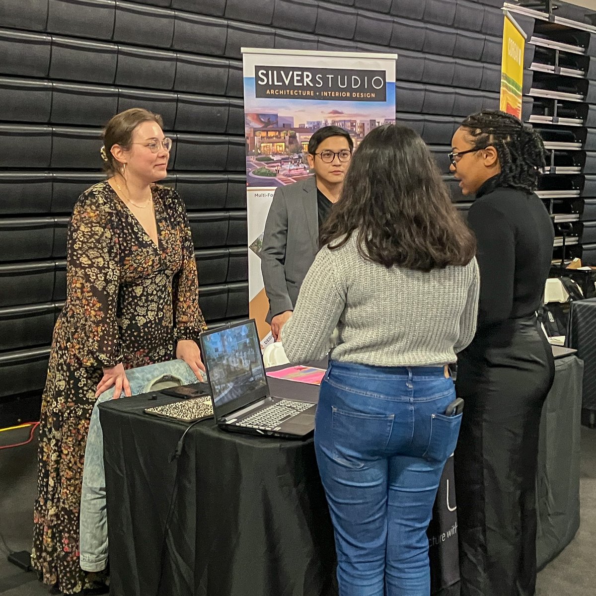 SilverStudioAr2's tweet photo. Scenes from our 2024 recruitment season! We are recruiting summer interns and full-time junior project designers. Interested? Email recruitment@silverstudioarchitects.com.

#silverstudioarchitects #architecture #design #scadarch #wareagle #AUCADC #recruitment #hiring https://t.co/zBLGPszarA