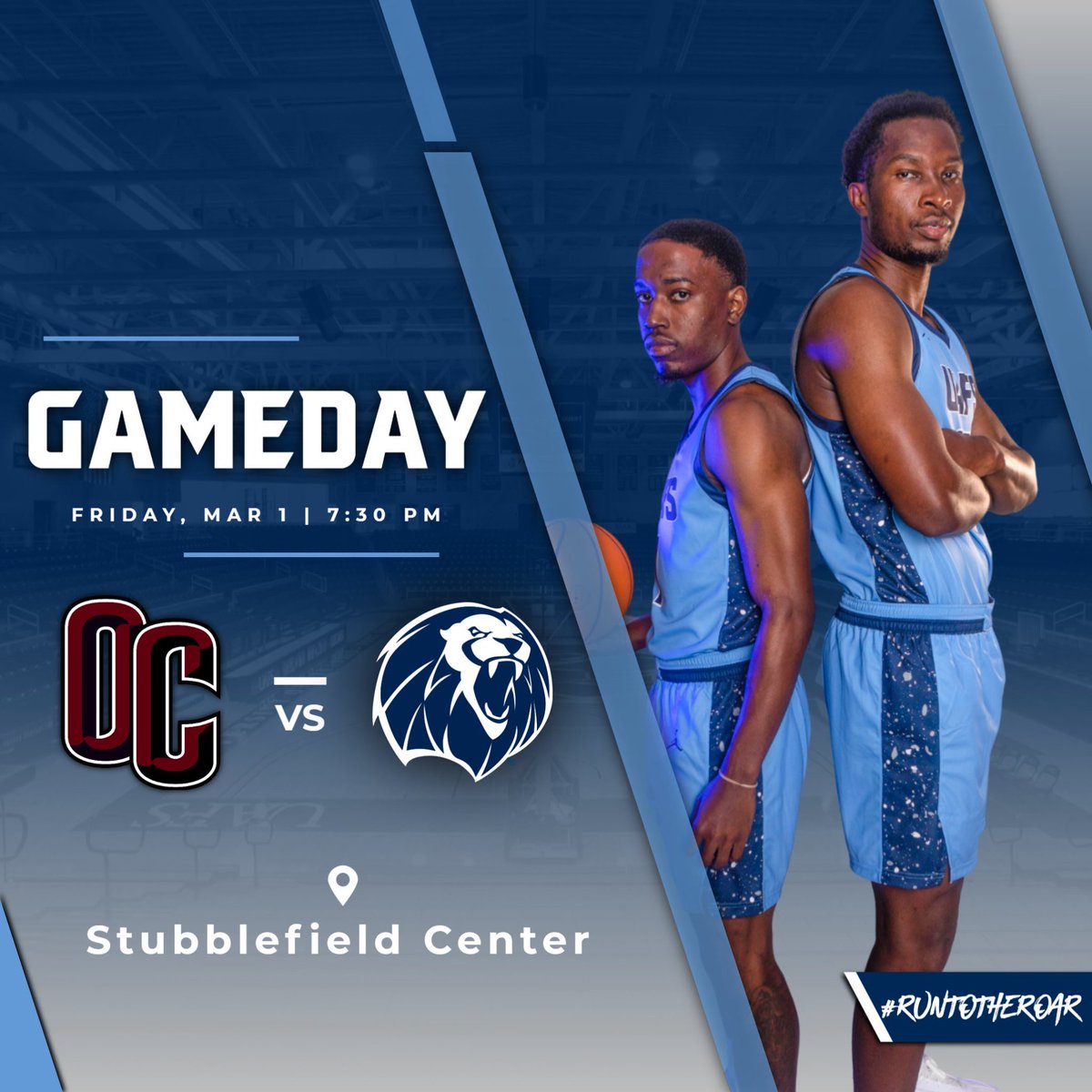 UAFSMBB's tweet image. GAMEDAY! 

🆚 : Oklahoma Christian 
⏰ : 7:30 pm
🏟️ : Stubblefield center 
📺 : Lone Star Conference Network 

🦁🏀 | #Family