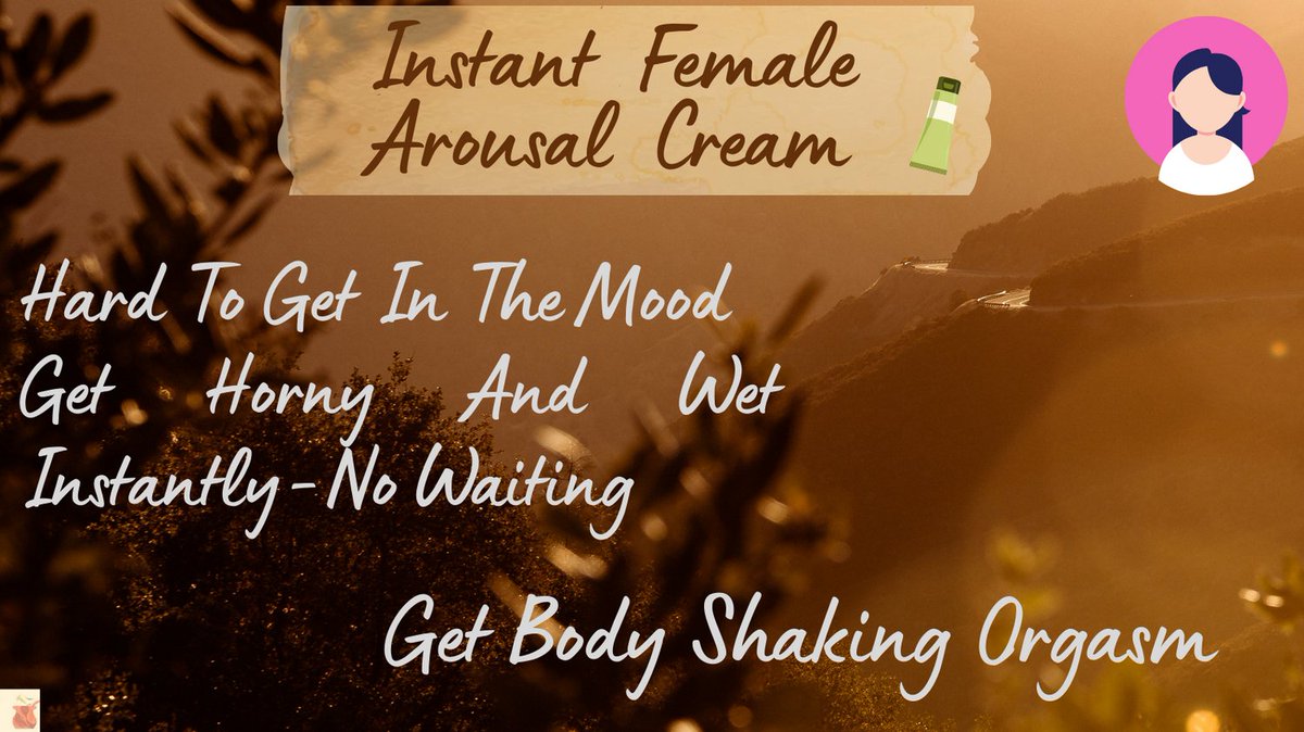 You WANT sex  Just 1 problem Your body refuse to turn on  You can't get wet even after long foreplay
Use Instant Arousal Vaginal Cream to get horny and wet instantly
nontoxiclivingchoices.com/InstantArousal…
#instantarousalcream #gethornyfast #femalelibido #femalesexualarousal #femaleorgasm