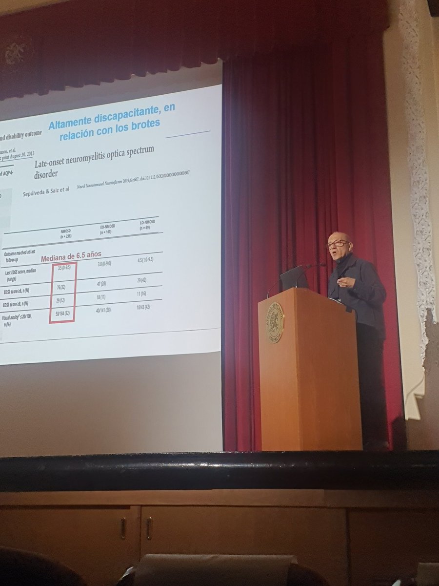 C_OrejaGuevara's tweet photo. Gran resumen del Dr. Albert Saiz sobre la #neuromielitisoptica y #mogad 
#cursoderesidentes de Enfermedades desmilinizantes de la @seneurologia 
@SaraLlufriu https://t.co/KbO5PfMU1n