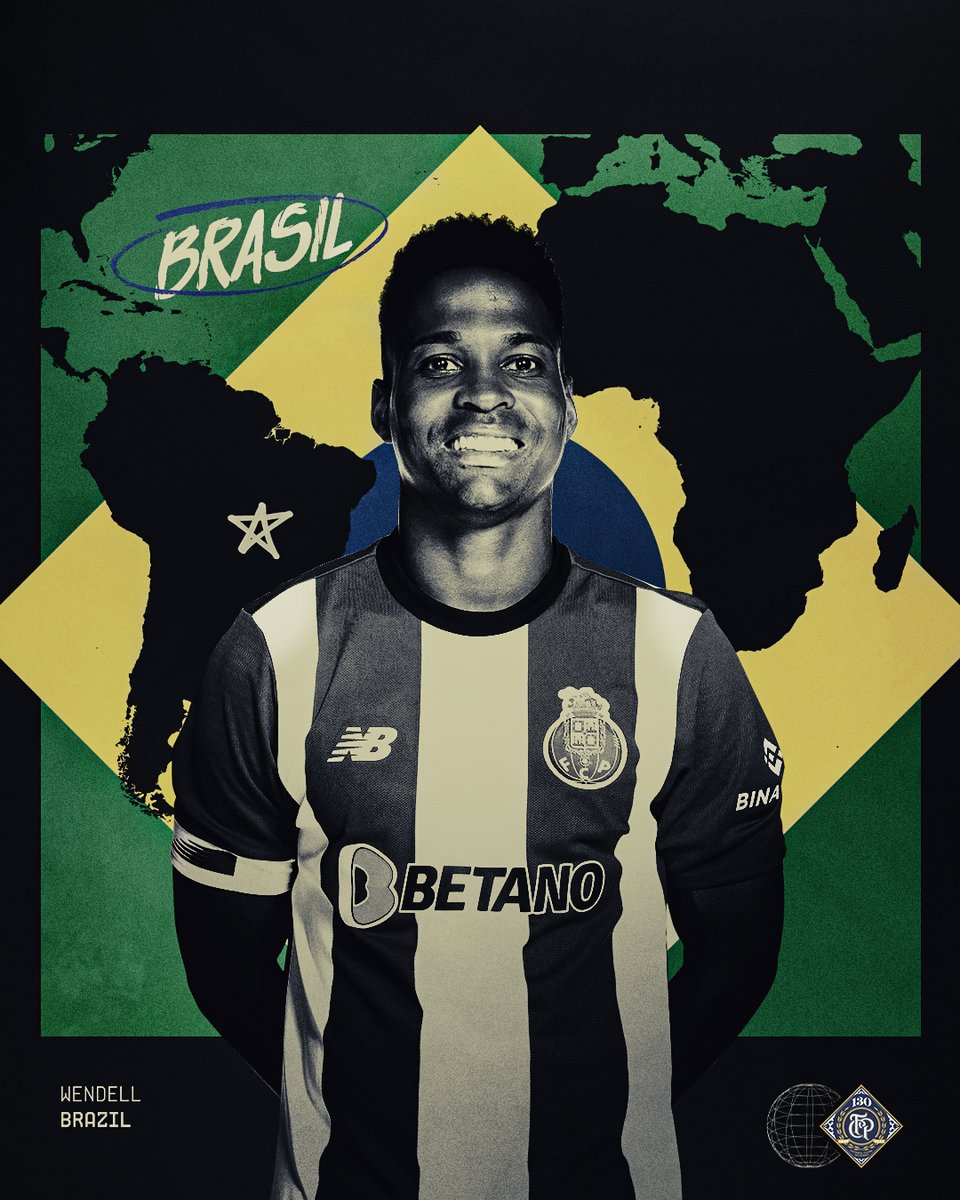 FCPorto's tweet photo. Wendell convocado para a seleção brasileira 🇧🇷

Jogos particulares 🆚 Inglaterra e Espanha nos dias 23 e 26 de março 🔵⚪

#FCPorto #Brasil https://t.co/GV6vPr4skM