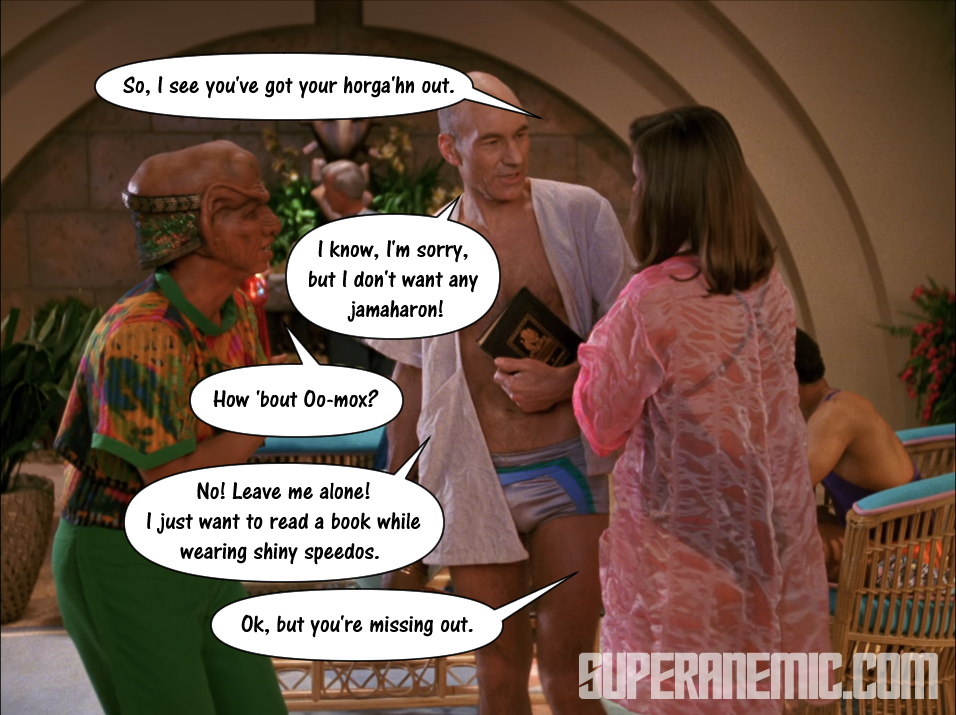 niquey13's tweet photo. https://t.co/d4zAN5g9W0 Recap of #StarTrekTNG Captain's Holiday #StarTrek https://t.co/1bJyc1XUeZ