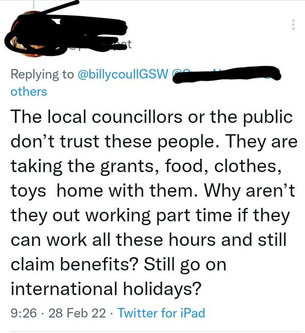 Joe_Nickson's tweet photo. What is more troubling is this seems to be the latest of various grifts, with AI only enabling larger scale screwups. The organizer once ran a local food bank that closed down after trying to raise 900k, with their few engagements on twitter being people calling it out as a scam. https://t.co/ssE1xNjDG2