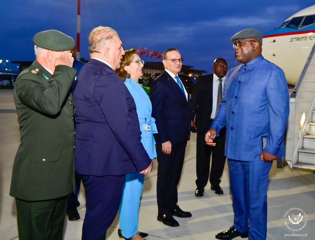 Sous l'impulsion du Président Tshisekedi, la #RDC et la #Turquie entretiennent des relations économiques fructueuses, notamment au niveau des échanges commerciaux entre les deux pays et dans des projets de développement dont la construction des infrastructures.