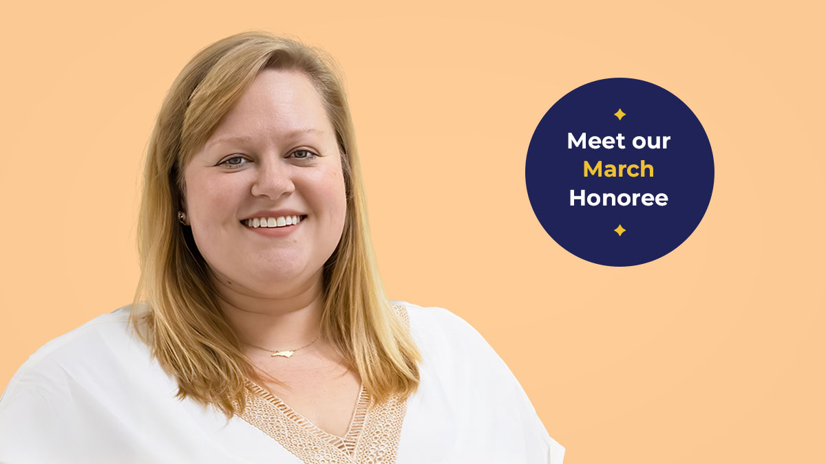 With high expectations and unwavering support, teacher Lindsay Peck empowers her young students at @IndianTrailESNC to soar—in the classroom and in life 🚀🌟 Read her story at Honored.org! #HonorTeachers #DoTheHonors